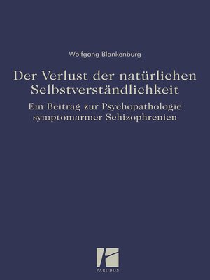cover image of Der Verlust der natürlichen Selbstverständlichkeit
